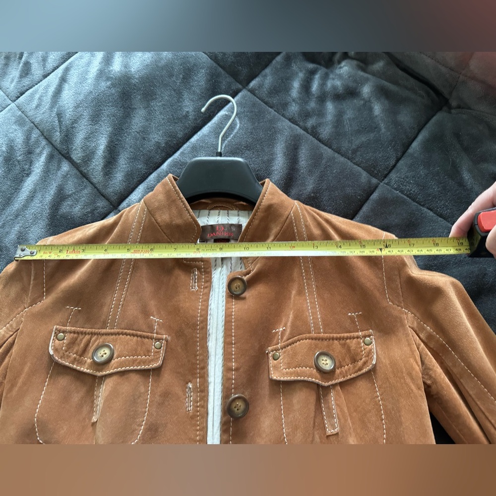 Women’s DANIER Leather(Suede) Jacket, Size XS *Excellent* - Picture 6 of 8